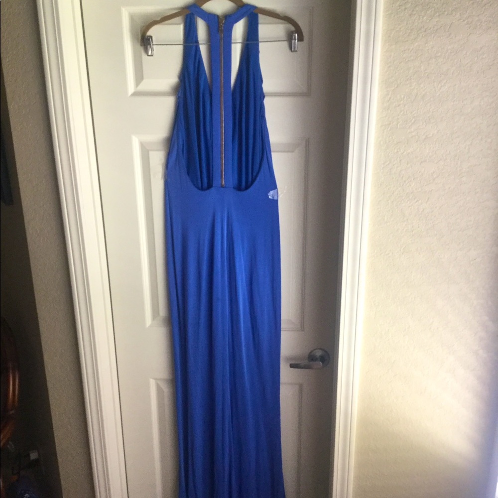 Stunning ABS Blue Gown-Wedding Do!! - Picture 3 of 8